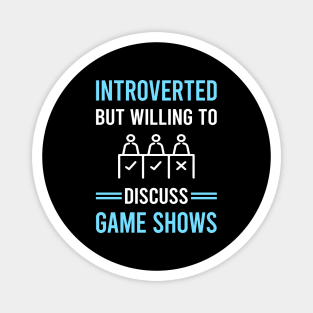 Introverted Game Shows TV Show Magnet